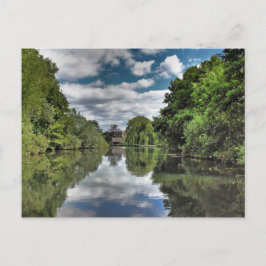 Fluss Bure Wroxham bis Coltishall Postkarte