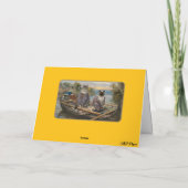 Fluss Cats Karte (Rückseite)