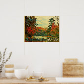 Fluss Chattahochee Georgia Poster (Küche)