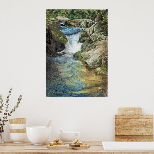 Fluss Chattooga Poster (Küche)