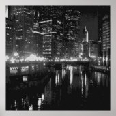 Fluss Chicago Poster (Vorne)
