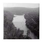 Fluss Circle Fliese (Vorderseite)