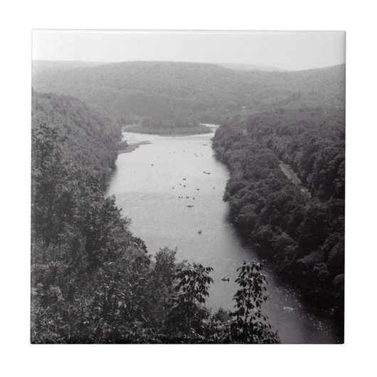 Fluss Circle Fliese (Vorderseite)