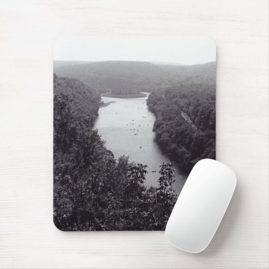 Fluss Circle Mousepad (Mit Mouse)