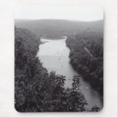 Fluss Circle Mousepad (Vorne)