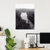 Fluss Circle Poster (Heimbüro)