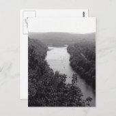 Fluss Circle Postkarte (Vorne/Hinten)