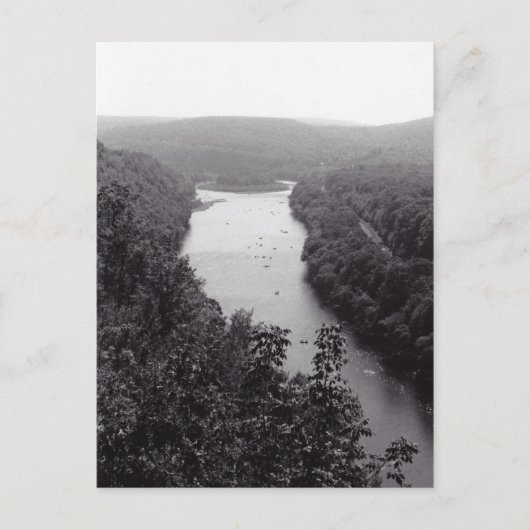 Fluss Circle Postkarte (Vorderseite)