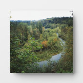 Fluss Clackamas, OR Fotoplatte (Vorderseite)