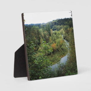 Fluss Clackamas, OR Fotoplatte