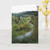 Fluss Clackamas, OR Karte (Gelbe Blume)