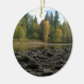 Fluss Clackamas, OR Keramik Ornament (Links)