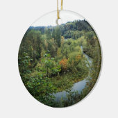 Fluss Clackamas, OR Keramik Ornament (Links)