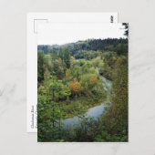 Fluss Clackamas, OR Postkarte (Vorne/Hinten)