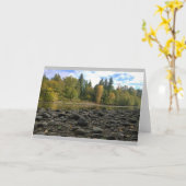 Fluss Clackamas, Oregon Karte (Gelbe Blume)