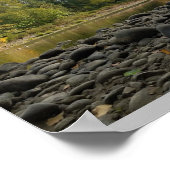 Fluss Clackamas, Oregon Poster (Ecke)