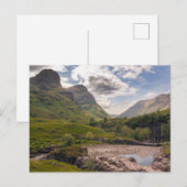 Fluss Coe Canyons Postkarte (Vorne/Hinten)