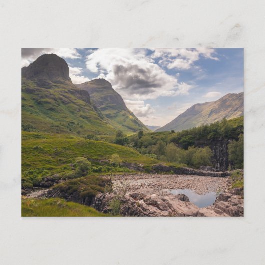 Fluss Coe Canyons Postkarte (Vorderseite)