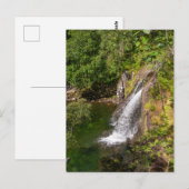 Fluss Coe Wasserfall Postkarte (Vorne/Hinten)