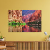 Fluss Colorado in Grand Canyon, AZ Leinwanddruck (Insitu (Wohnzimmer))