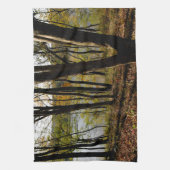 Fluss Connecticut Geschirrtuch (Vertikal)