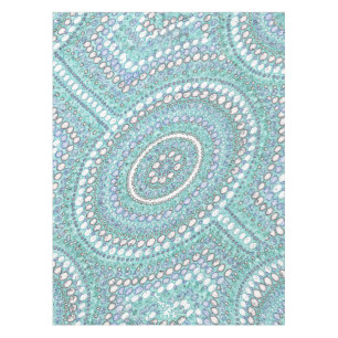 Fluss Corroboree Aborigine Art Tableclout Tischdecke