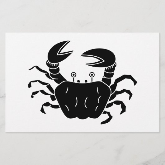 Fluss Crab Briefpapier (Vorderseite)