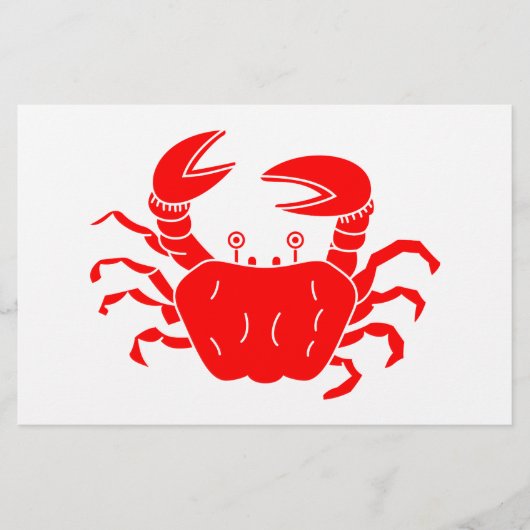 Fluss Crab Briefpapier (Vorderseite)
