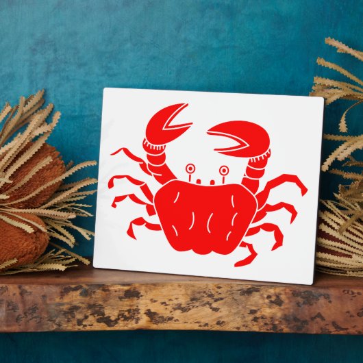 Fluss Crab Fotoplatte (Seite)