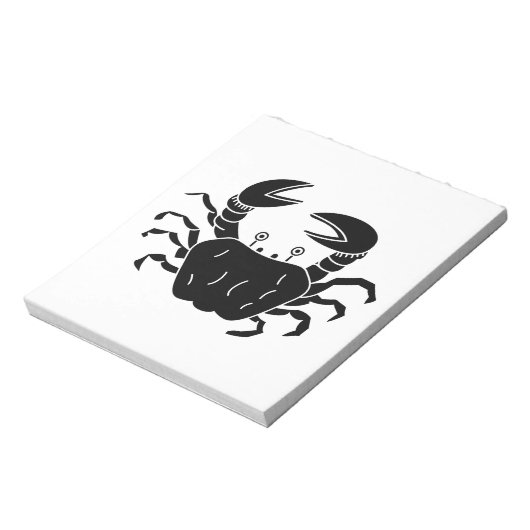 Fluss Crab Notizblock (Rotiert)