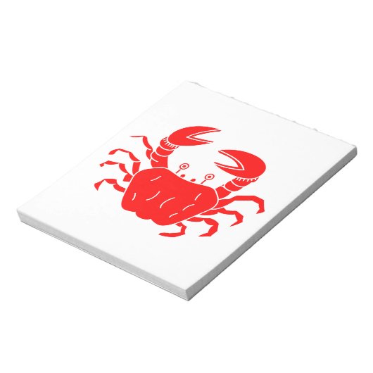 Fluss Crab Notizblock (Rotiert)