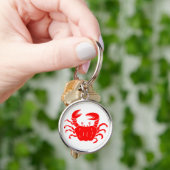 Fluss Crab Schlüsselanhänger (Hand)
