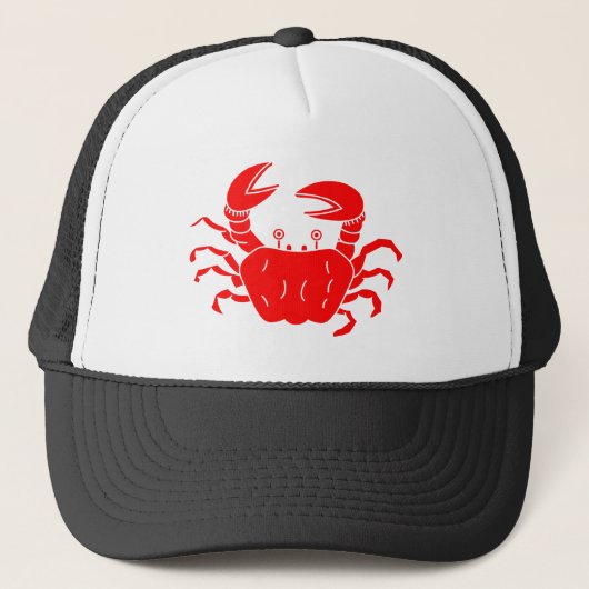 Fluss Crab Truckerkappe (Vorderseite)