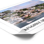 Fluss Dart, Kingswear, Devon Fotodruck (Ecke)