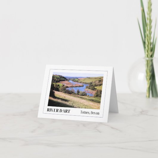 Fluss Dart, Totnes Karte (Vorderseite)