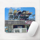 Fluss Deck von New Smyrna Beach auf Mousepad (Mit Mouse)