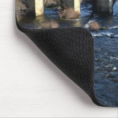 Fluss Dee bei Llangollen Mousepad (Ecke)