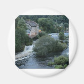 Fluss Dee bei Llangollen, Wales Magnet (Vorne)