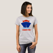 Fluss Delaware, Schiff, T - Shirt (Vorne ganz)