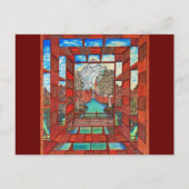 Fluss der Heillinie Postkarte (Vorderseite)