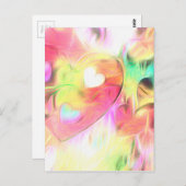 Fluss der Liebe Postkarte (Vorne/Hinten)