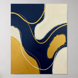 Fluss der Marine und Gildenströme Poster