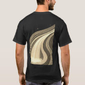 Fluss der Natur T-Shirt (Rückseite)