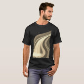Fluss der Natur T-Shirt (Vorne ganz)