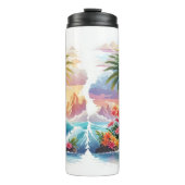 Fluss der Natur Thermosbecher (Vorderseite)