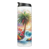 Fluss der Natur Thermosbecher (Nach rechts gedreht)