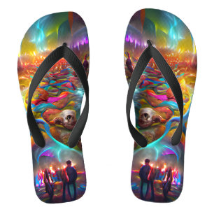Fluss der Soule benutzerdefinierte Flip Flops erst Badesandalen