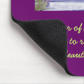 Fluss des Friedens Mousepad (Ecke)