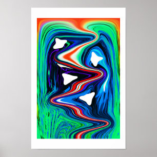 Fluss des Lebens Poster