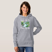 Fluss des Lebenswassers Hoodie (Vorne ganz)